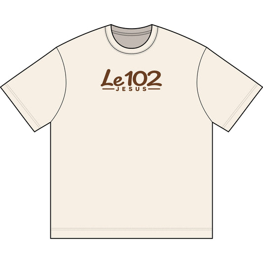 Le102 Jesus T‑Shirt — Minimal Faith Graphic Tee for Men