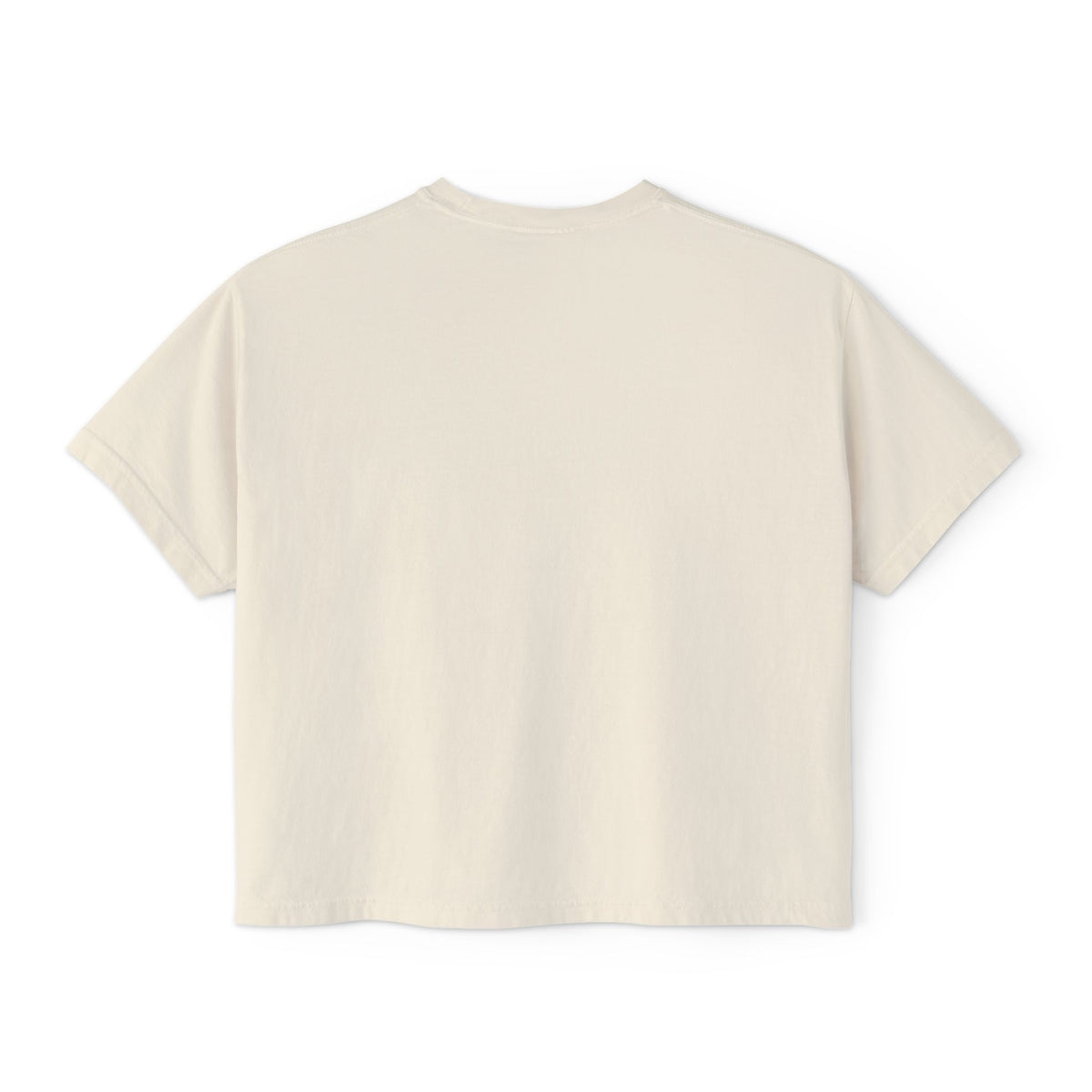 Le102 Jesus Women’s Boxy Tee — Minimal Christian Graphic T-Shirt
