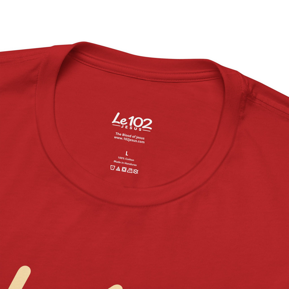Unisex - Le 102 Jesus Signature Tee - Red