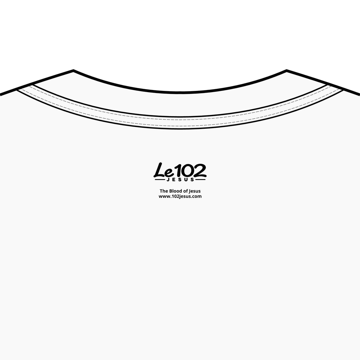 Le102 Jesus T‑Shirt — Minimal Faith Graphic Tee for Men