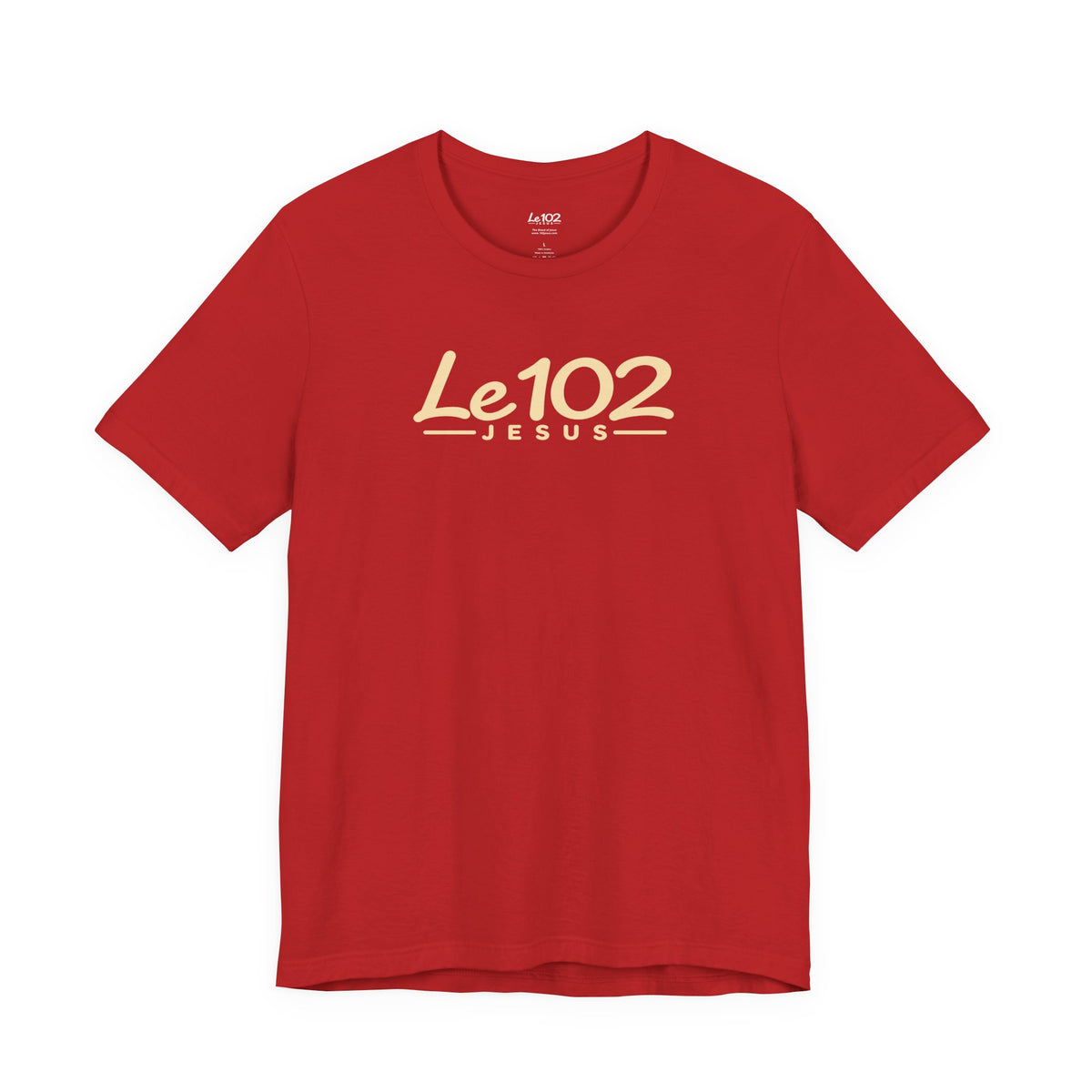 Unisex - Le 102 Jesus Signature Tee - Red